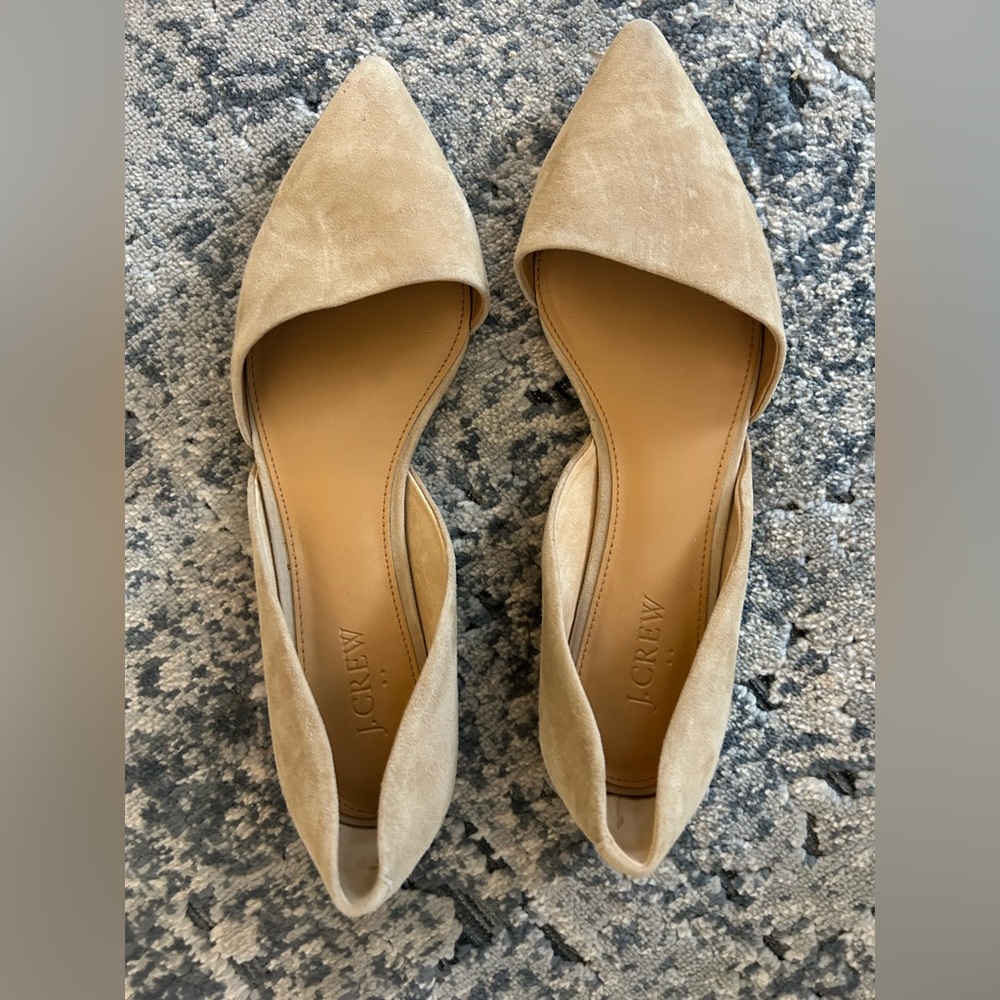 J.Crew Suede Flats size 9